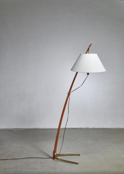  Kalmar Lighting Kalmar Dornstab floor lamp Austria 1940s