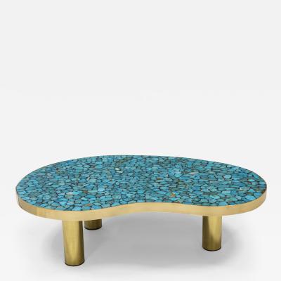  Kam Tin Turquoise Coffee Table