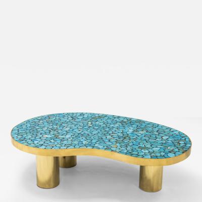  Kam Tin Turquoise Coffee Table