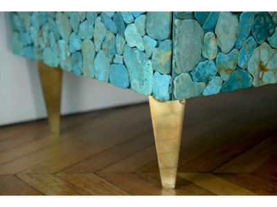  Kam Tin Turquoise chest