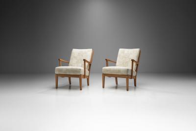  Karl Andersson Son Carl Malmsten Stugan Armchairs for Karl Andersson S ner Sweden 1940s