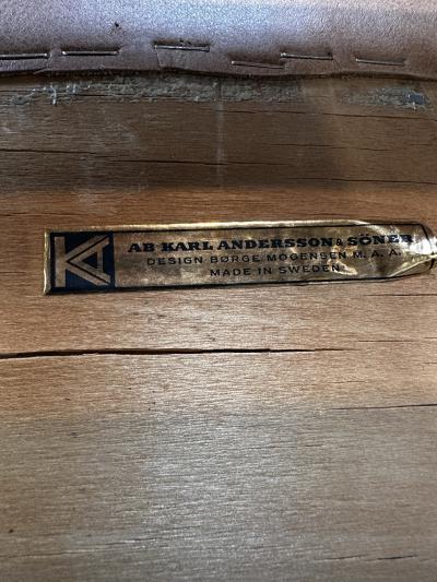  Karl Andersson Son Set of 10 Oak Dining Chairs by B rge Mogensen for Karl Andersson S ner 1950s