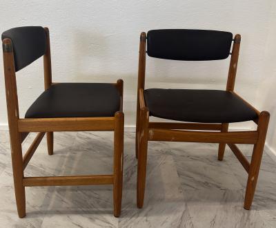  Karl Andersson Son Set of 6 Oak Dining Chairs by B rge Mogensen for Karl Andersson S ner 1950s