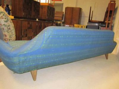  Karpen of California Fabulous Space Age Karpen Style Gondola Sofa Mid Century Modern