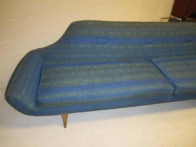  Karpen of California Fabulous Space Age Karpen Style Gondola Sofa Mid Century Modern