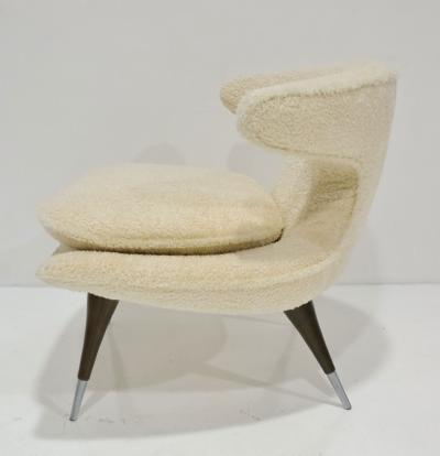  Karpen of California Horn Chair by Karpen of California in Boucl USA c 1960s