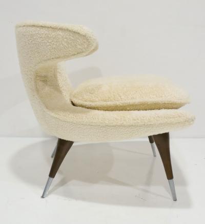  Karpen of California Horn Chair by Karpen of California in Boucl USA c 1960s