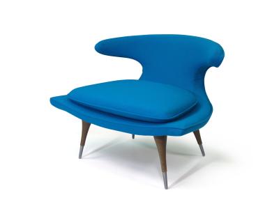  Karpen of California Karpen of California Horn Lounge Chairs