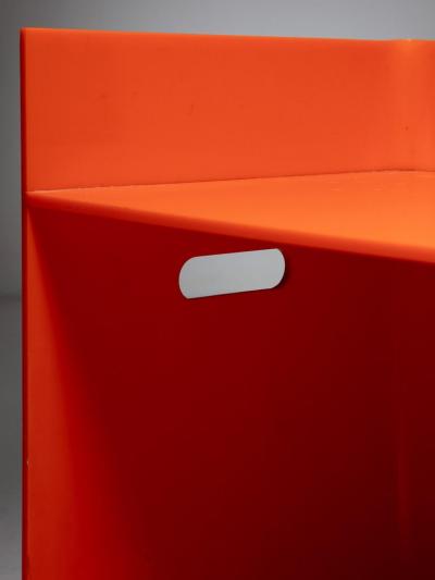  Kartell 4961 62 Case Piece by De Ferrari and Semino for Kartell