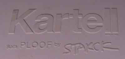 Kartell Modern Indoor Outdoor Philippe Starck for Kartell Ploof Settee