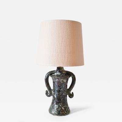  Kasa Erato blue and green handles ceramic lamp 32cm Barracuda Edition 