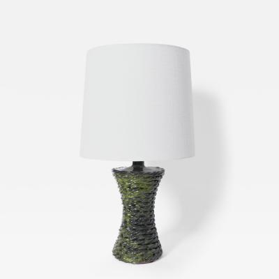  Kasa green rope ceramic lamp 32cm Barracuda Edition 