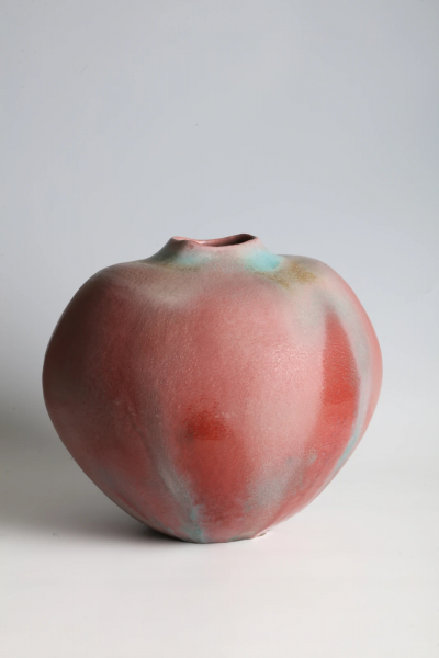  Kat Toyohisa Flask with Maple Glaze 1993