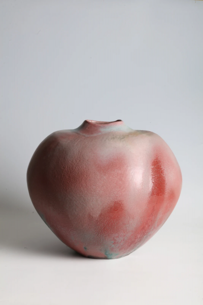  Kat Toyohisa Flask with Maple Glaze 1993