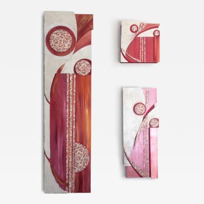  Katharine Owens Cherry Blossom triptych 2019