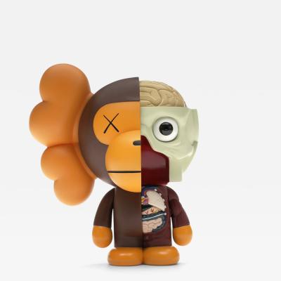  Kaws Bape Dissected Milo Brown 