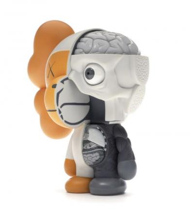Kaws Bape Dissected Milo Grey
