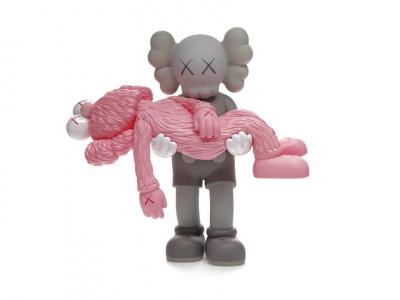  Kaws GONE COMPANION GREY AND BFF PINK