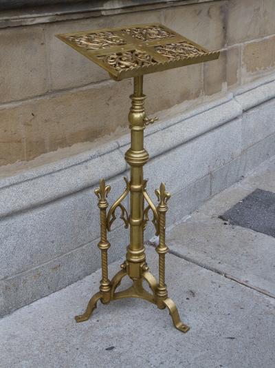  Keith and Fitzsimons NEOGOTHIC BRASS LECTERN BY KEITH FITZSIMONS