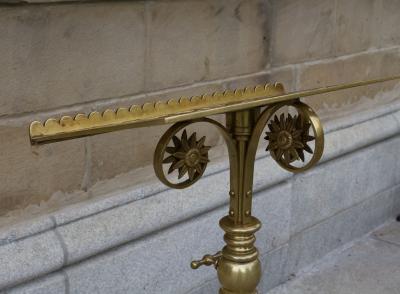 Keith and Fitzsimons NEOGOTHIC BRASS LECTERN BY KEITH FITZSIMONS