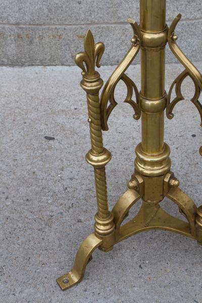  Keith and Fitzsimons NEOGOTHIC BRASS LECTERN BY KEITH FITZSIMONS