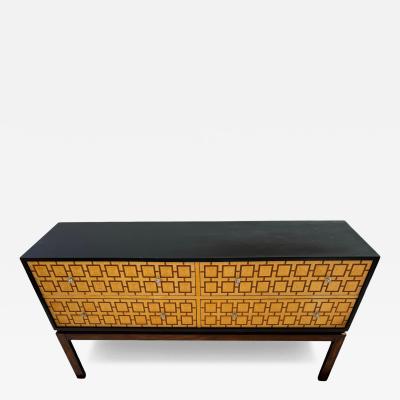  Keno Bros Keno Bros for Theodore Alexander Fiddle Back Design 4 Drawer Chest on Stand