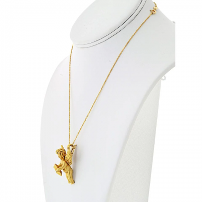  Kieselstein Cord Kieselstein Cord 18K Yellow Gold Angel Charm Pendant