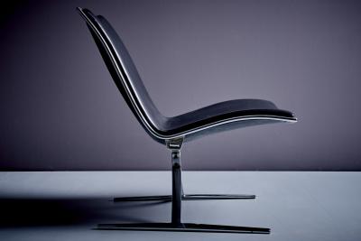  Kill International Pair of Lounge Chairs JK 710 by J rgen Kastholm for Kill International