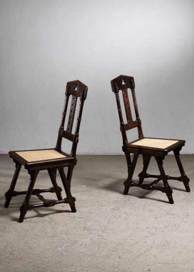  Kimbel Cabus Pair of Kimbel Cabus chairs