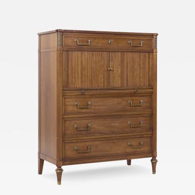  Kindel Furniture Kindel Furniture Belvedere Tambour Door Gentlemans Chest