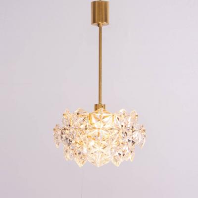  Kinkeldey Four Tier Crystal Glass Kinkeldey Chandelier