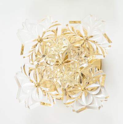  Kinkeldey Pair of 1960s Crystal Sconces by Kinkeldey 