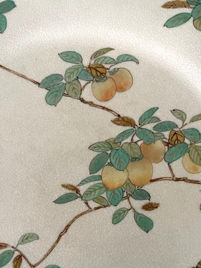  Kinkozan Fine Japanese Ceramic Plate by Kinkozan for Yamanaka Co 