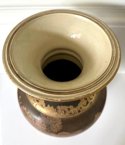  Kinkozan Large Japanese Satsuma Ceramic Vase Kinkozan