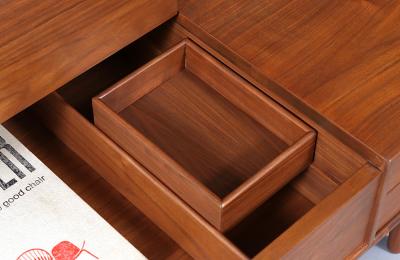  Kipp Stewart Stewart McDougall Drexel Declaration Walnut Coffee Table by Kipp Stewart Stewart MacDougall