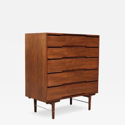  Kipp Stewart Stewart McDougall Stewart McDougall Kipp Stewart Walnut Highboy Dresser for Glenn of CA