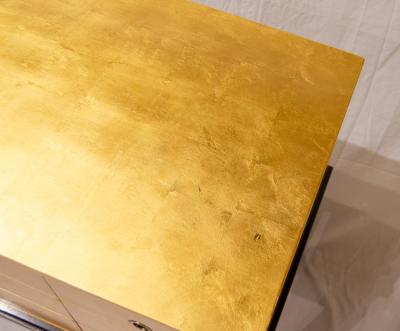 Kittinger Furniture Co Gilt Lacquered Chinoiserie Inspired Chest of Drawers