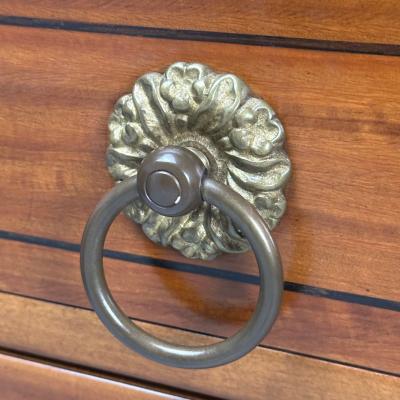 Kittinger Furniture Co Kittinger Regency Commodes Rosewood Satinwood Brass USA 1960s