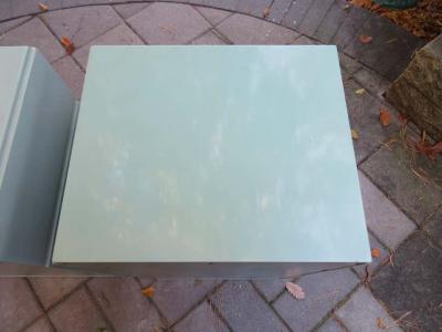  Kittinger Furniture Co Lovely Pair of Kittinger Modern Side Table or Nightstands