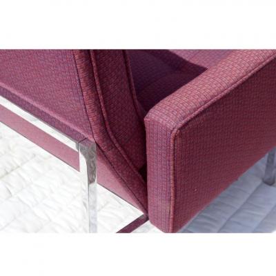  Knoll 90in Vintage Mid Century Knoll Three Seat Sofa