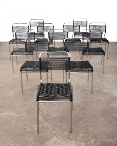  Knoll Andr Dupr Model 130 Stacking Chairs for Knoll International sold in sets