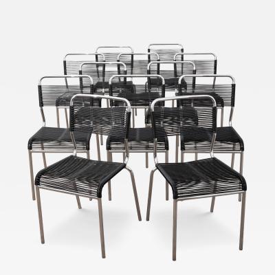  Knoll Andr Dupr Model 130 Stacking Chairs for Knoll International sold in sets