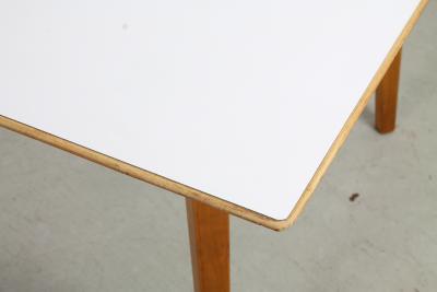  Knoll Birch and Laminate Coffee Table by Knoll