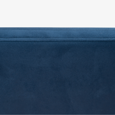  Knoll Brno Flat Bar Chairs in Navy Ultrasuede by Mies van der Rohe for Knoll Set of 8