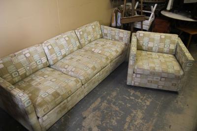  Knoll Charles Pfister for Knoll Sofa and Lounge Chair
