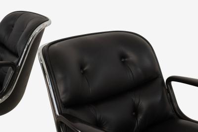  Knoll Charles Pollock for Knoll International Model 1258 Swivel Tilt Desk Chairs 1965