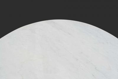  Knoll Custom Bronze Eero Saarinen Tulip Table for Knoll with Itailian Carrara Marble T