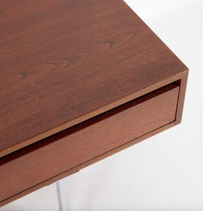  Knoll Custom Florence Knoll Teakwood Nightstands model 575 for Knoll