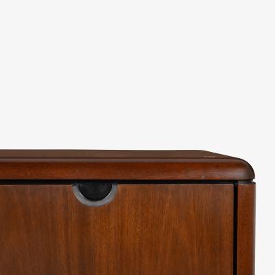  Knoll Custom Knoll Credenza in Mahogany Chrome