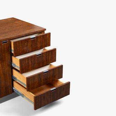  Knoll Custom Knoll Executive Cabinet in Walnut Chrome